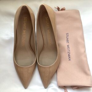 New Stuart Weitzman Patent Leather Shoes. Size 7.5.